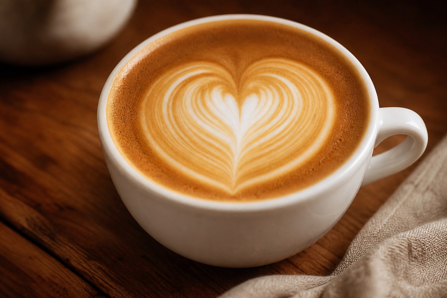 Espresso latte art